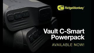 RidgeMonkey Vault CSmart Powerbank  OUT NOW [upl. by Annaujat]