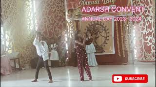 BOLLYWOOD THEME FASHION SHOW ADARSH CONVENT ANNUAL DAY 20232024 [upl. by Sophi]