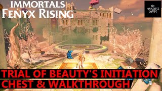 Immortals Fenyx Rising Trial of Beautys Initiation Walkthrough amp Chest Location  A New God DLC [upl. by Gone102]