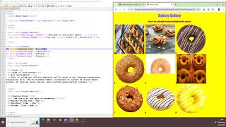 Editing your HTML File in Notepad  Changing CSS colours and making a Hyperlink [upl. by Cherlyn]