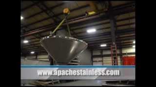 Custom Stainless Steel Tanks  New Equipment from Apache [upl. by Reste]