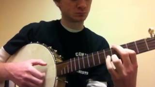 Bluegrass Banjo quotChokequot on Clawhammer Banjo [upl. by Annohs]