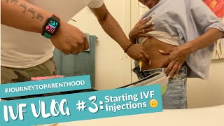 IVF Vlog 3 Starting IVF Injections [upl. by Adnorrahs351]