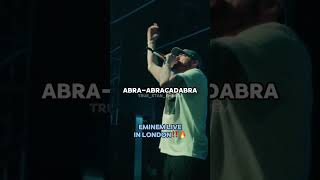 Eminems Performance In London‼️🔥 eminem rap [upl. by Ittocs451]