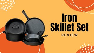 From Breakfast to Dinner Lodge Cast Iron Skillet Set  Review [upl. by Glyn]