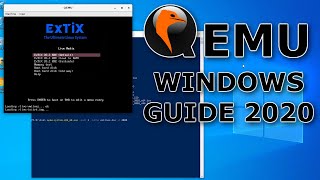 Qemu for Windows Simple and Easy Guide 2020 [upl. by Annavaig449]