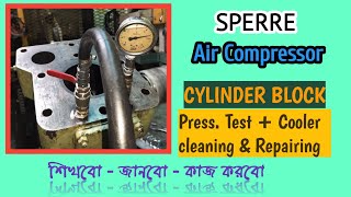 Air Compressor Cylinder Block Inspection  SPERRE  বাংলায় শিখি MARINE ENGINEERING [upl. by Yeslrahc916]