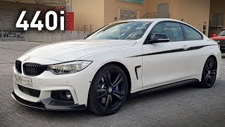 الفئة الرابعة الجديدة على الشارع والدراغ BMW 440i [upl. by Veljkov379]