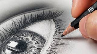 How to Draw EYELASHES [upl. by Einnahc]