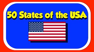 50 States Song A Fun Sing Along with the Kids Picture Show [upl. by Wachter]