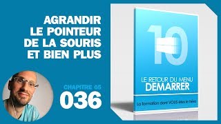 Agrandir le pointeur de la souris et bien plus [upl. by Gnel]