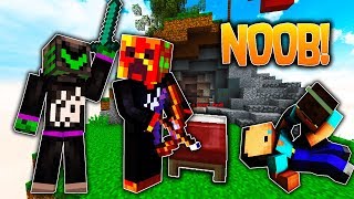 NOOBS VS PROS Minecraft  BEDWARS with PrestonPlayz amp WallStreet [upl. by Hillari]