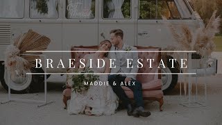 Maddie and Alex Wedding Film  Braeside Estate  Gold Coast  Wallflower Weddings [upl. by Ahter]