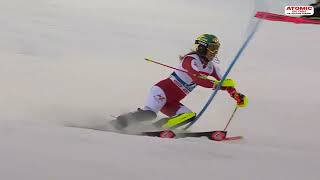 AUDI FIS Ski World Cup  Womens Slalom  Levi FIN Nov 11 2023 highlights weareskiing [upl. by Corydon]