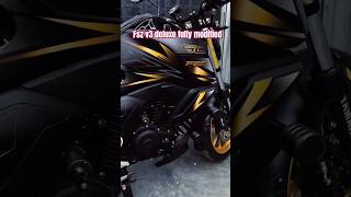 Fzs v3 deluxe fully modified modification fzsv3 bike superbike viral tranding status yt [upl. by Aiyekal]