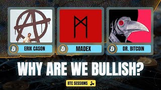 WHY ARE WE BULLISH Erik Cason MADEX Dr Bitcoin [upl. by Aremihc664]