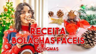 BOLACHAS FÁCEIS PARA OFERECERES ESTE NATAL vlogmas [upl. by Debor489]