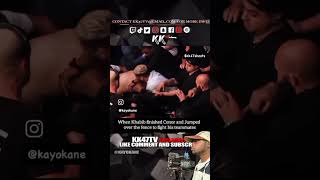 Conor McGregor and Khabib Nurmagomedov’s beef exploded in the octagon FightNight [upl. by Cadmarr672]