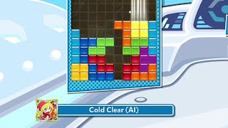 Cold Clear Books Showcase  Puyo Puyo Tetris 2 AI [upl. by Adnirb677]