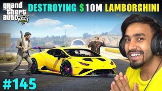 I DESTROYED JIMMYS SUPERCAR  GTA V GAMEPLAY 145 [upl. by Annawal]