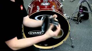 KickPort Bass Drum Enhancer Demonstration w PDP Maple Kick [upl. by Hairacaz692]