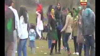 holi celebration at london [upl. by Vivienne937]