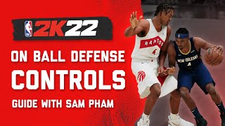 NBA 2K22 Best On Ball Defense Tutorial  How to Play Defense 2K22 Tips [upl. by Oyr446]