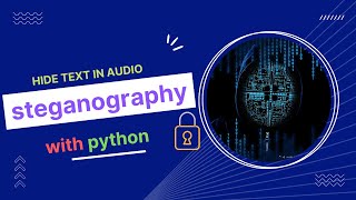 How to Hide Secret Text in Audio  steganography with python [upl. by Aisset555]