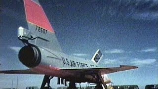 F106B Spin Testing at Edwards AFB [upl. by Normandy]