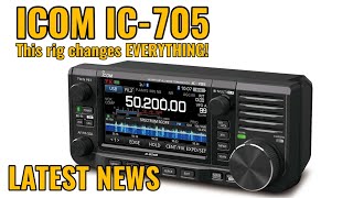 Icom IC705 Price  Ham Radio News [upl. by Nabalas]