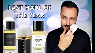 Luxury Fragrance Haul  Last Haul of The Year [upl. by Noryahs189]