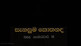 හංකිති සුරතල් නටන සරුංගල්  Hankiti Suratal  JAMilton Perera  Film Senasuma Kotanada  1966 [upl. by Rima633]