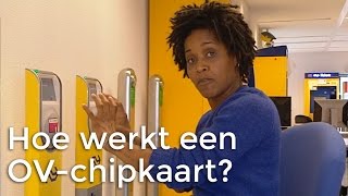 Hoe werkt een OVchipkaart  Vragen van Kinderen [upl. by Akenom]