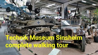 Complete tour indoors and outdoors through the Technik Museum Sinsheim Germany [upl. by Baptist548]