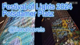 Festival of Lights 2024 Berlin Potsdamer Platz [upl. by Arramas]