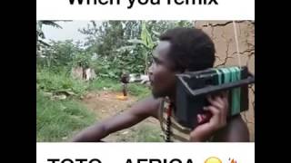 When you remix TOTOAFRICA  by Jesse Bloch [upl. by Eedyaj]