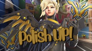 T500 Mercy VOD Review Polish Up  Console GM Mercy Main  Overwatch [upl. by Dry362]