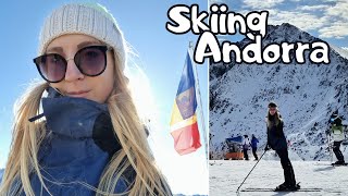 Skiing In ANDORA Granvalira 🇦🇩 [upl. by Anastassia]