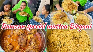 RAMZAN SPECIAL MUTTON BIRYANI  Payasam  Mutton curry  Cherry Sathakshi [upl. by Uriah]