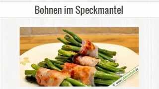 Low Carb Rezeptidee  Bohnen im Speckmantel [upl. by Benedict82]