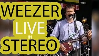 Weezer live at the Bizarre Festival 1996 in Cologne Remastered Audio [upl. by Stalker]