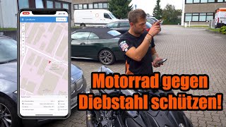 So SCHÜTZT du dein Motorrad gegen DIEBSTAHL  Tracy quotTrack amp Stopquot in Kawasaki ZH2 verbaut [upl. by Illene]