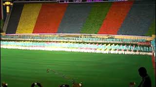 Arirang Mass Games at Rungrado May Day Stadium in Pyongyang North Korea 2008 [upl. by Elades]