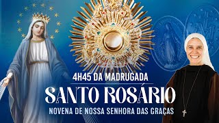 Santo Rosário da Madrugada 2311  6º Dia da Novena de nossa Senhora das Graças  Instituto Hesed [upl. by Knight743]