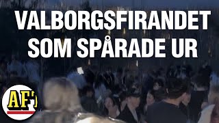 Bilderna från Valborgsfesten i Enskede quotExtrem berusningquot [upl. by Adore]