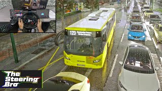 The Bus  Most Realistic Bus Simulator  Logitech G29 Steering Wheel amp Gear Shifter Gameplay [upl. by Kcir773]