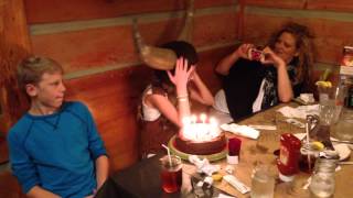 Sophias 11th birthday at Montanas restaurant moncton [upl. by Germaun]