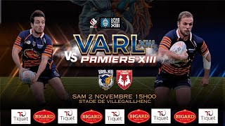 VARL XIII VS PAMIERS XIII [upl. by Magdau]