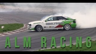 ALM Racing raw footage PART 1 AUDI S4 S2 4 wheel drift at Gatebil [upl. by Coady]