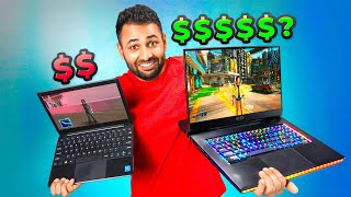 Worlds Cheapest vs Most Expensive Laptop [upl. by Adnalra181]